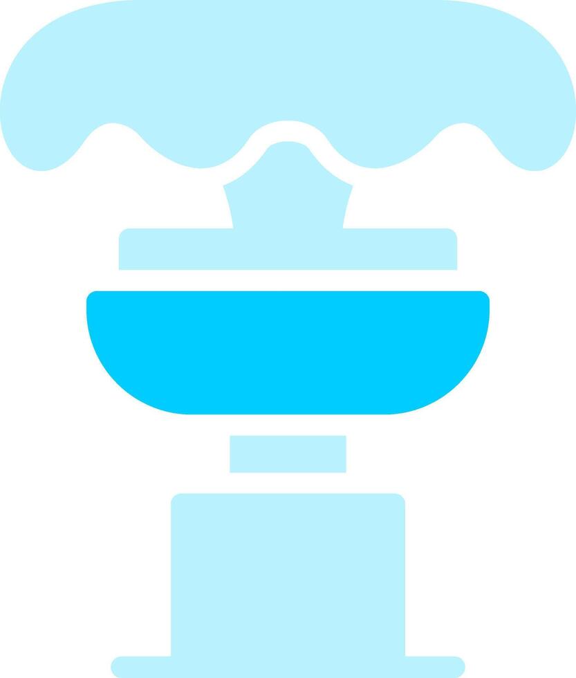 Line two Blue Colour vector