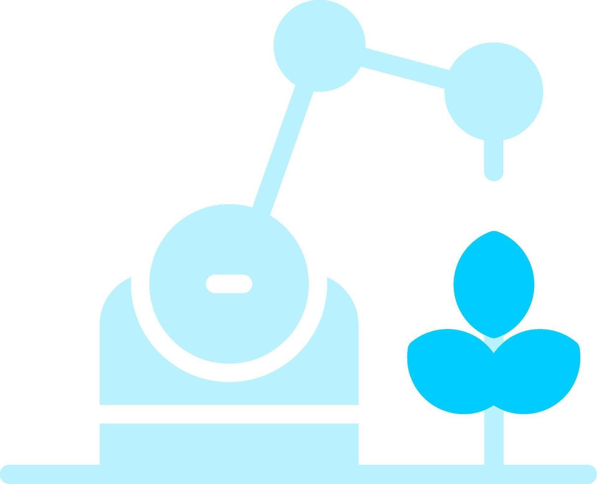 Line two Blue Colour vector