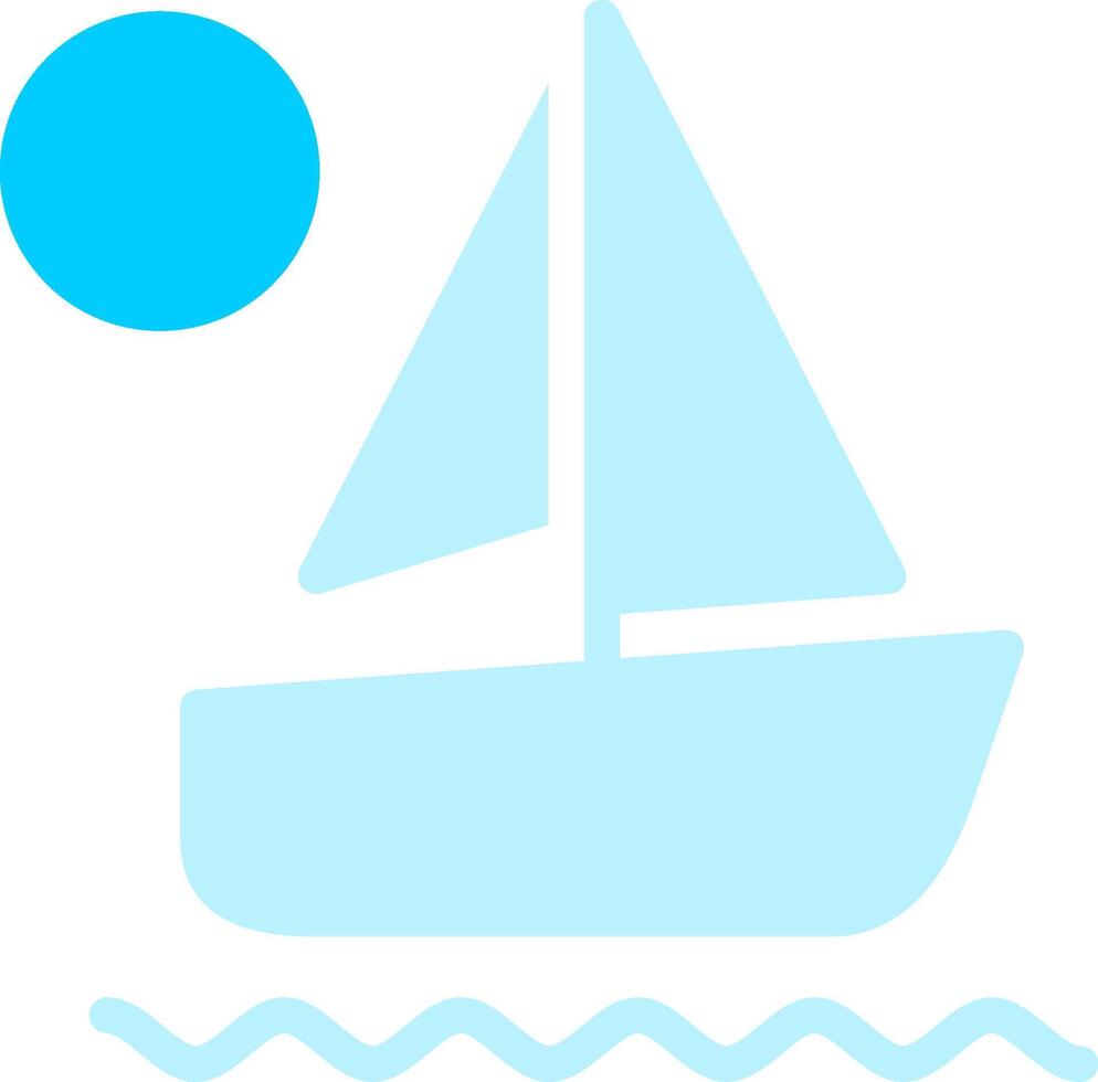 Line two Blue Colour vector