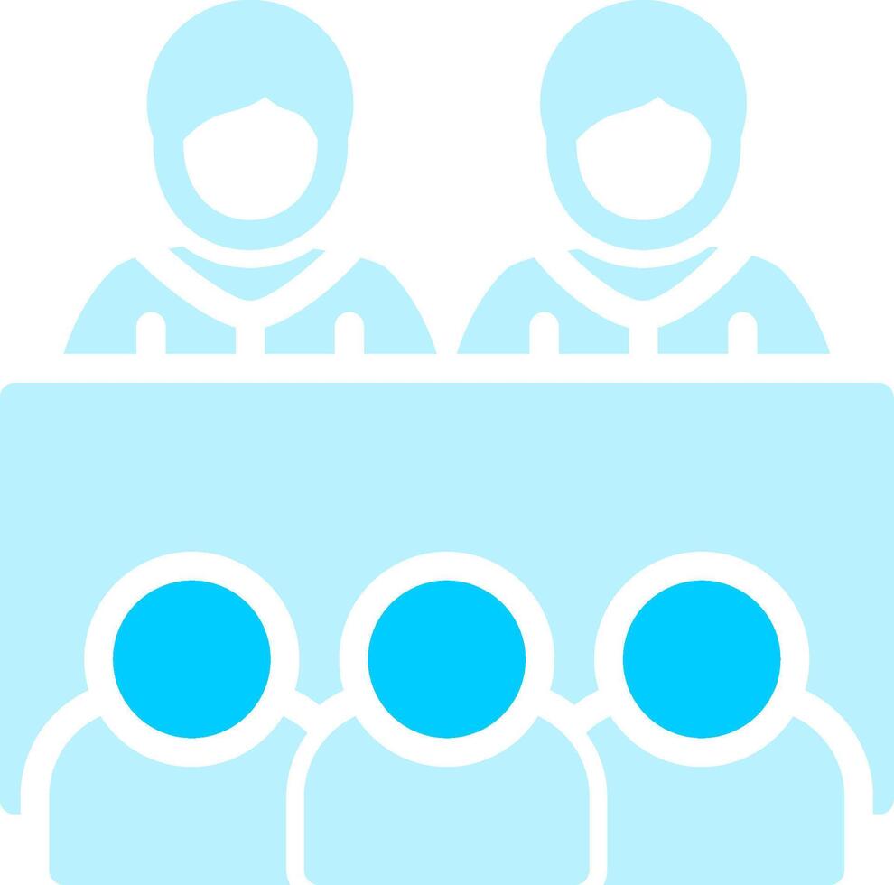 Line two Blue Colour vector