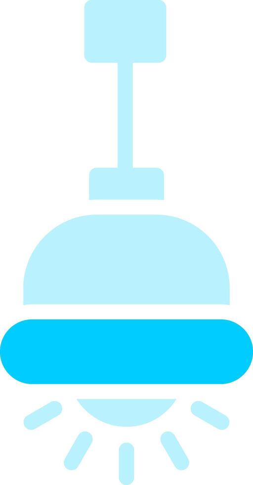 Hanging Lamp Creative Icon Design vector
