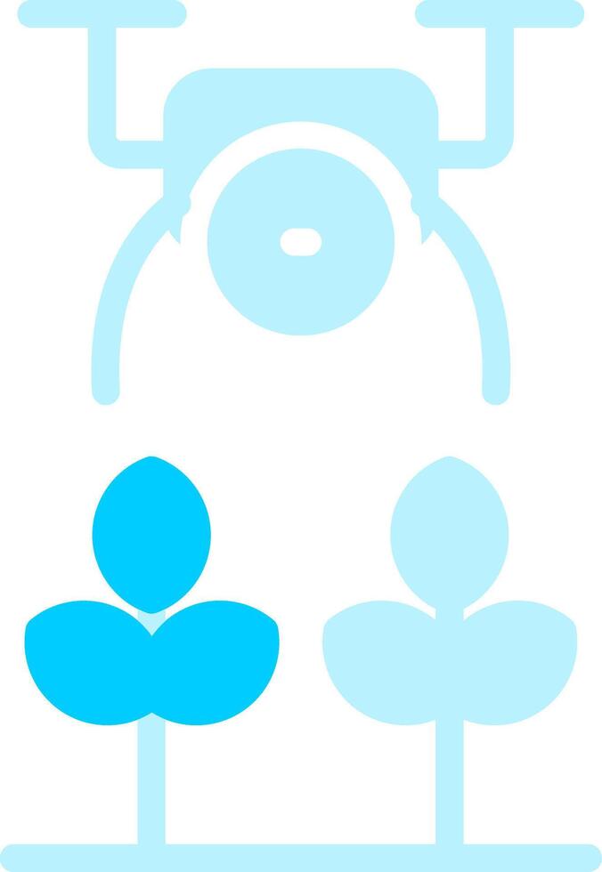 Line two Blue Colour vector