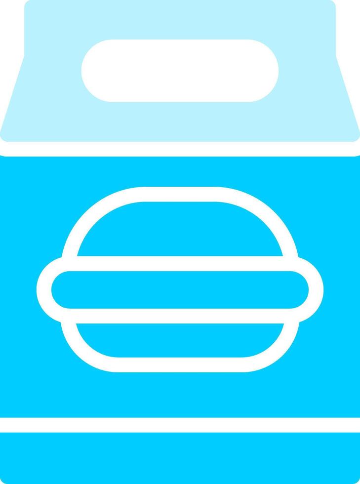 Line two Blue Colour vector
