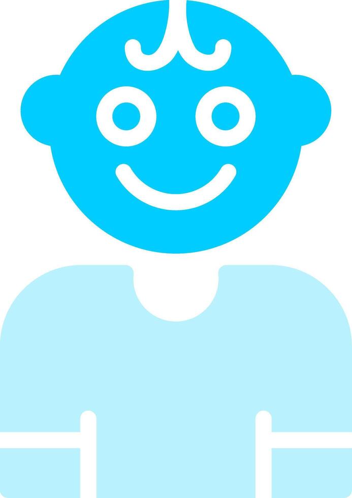 Baby Boy Creative Icon Design vector
