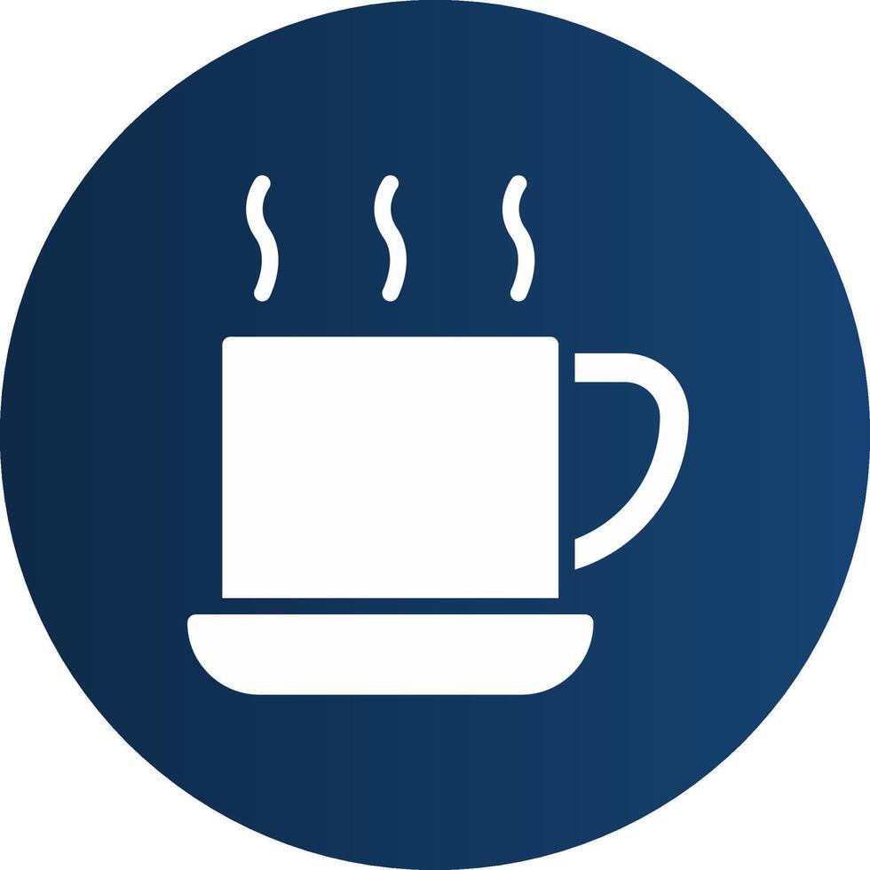 Glyph  blue Circle  Gradient vector