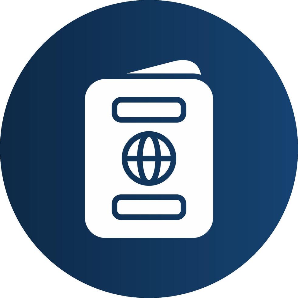 Glyph Circle Gradient Design,  Glyph Gradient Design, Glyph,New,new design, Glyph Circle blue Gradient vector