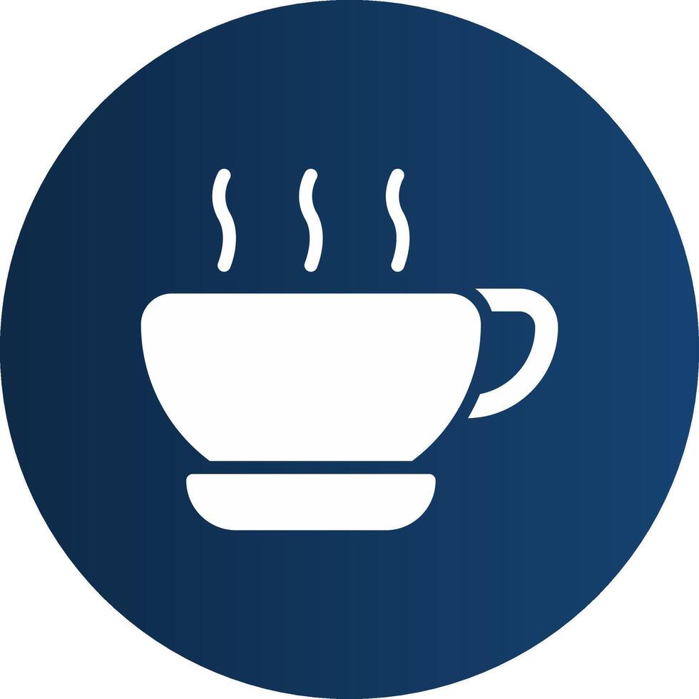 Glyph  blue Circle  Gradient vector