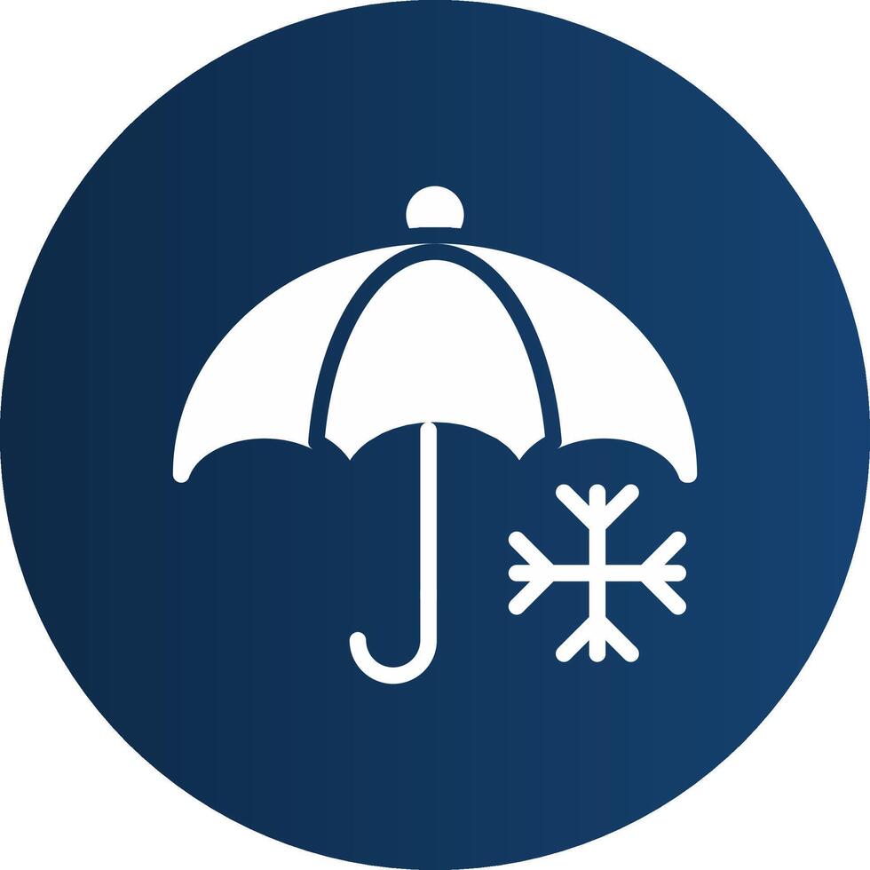 Umbrella Creative Icon Design vector