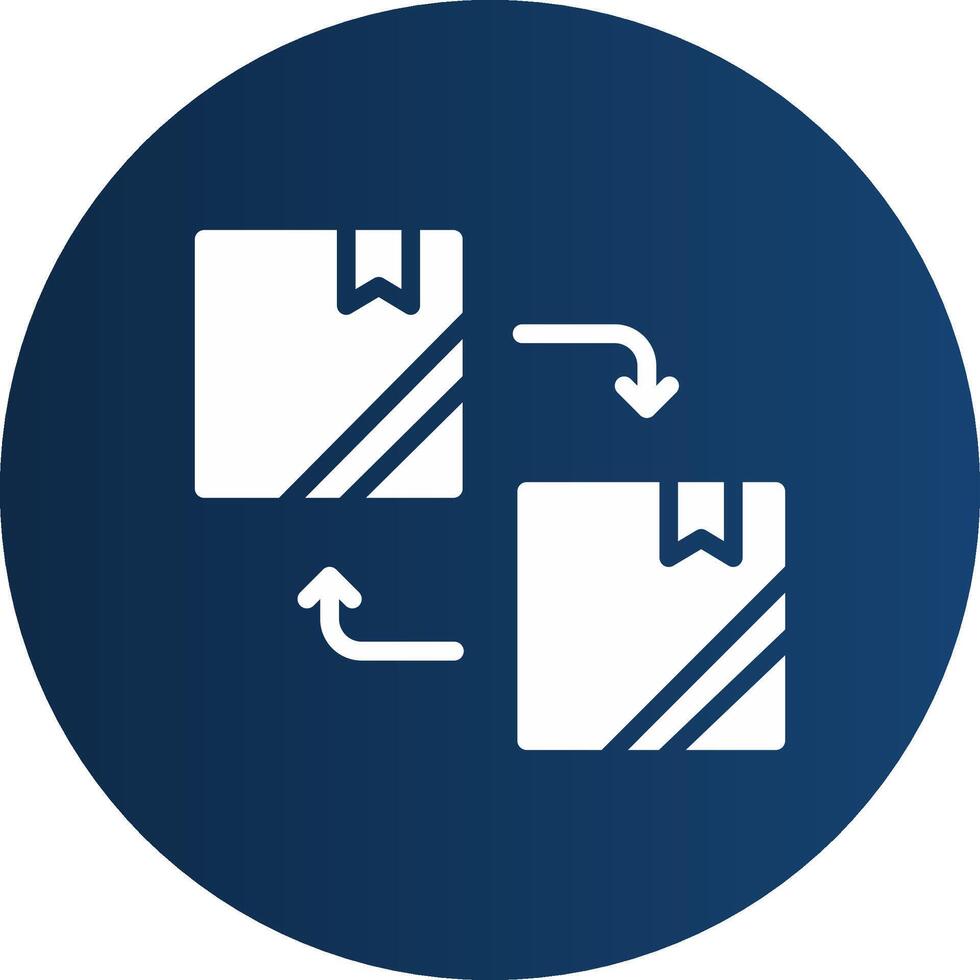 Replacement Creative Icon Design vector