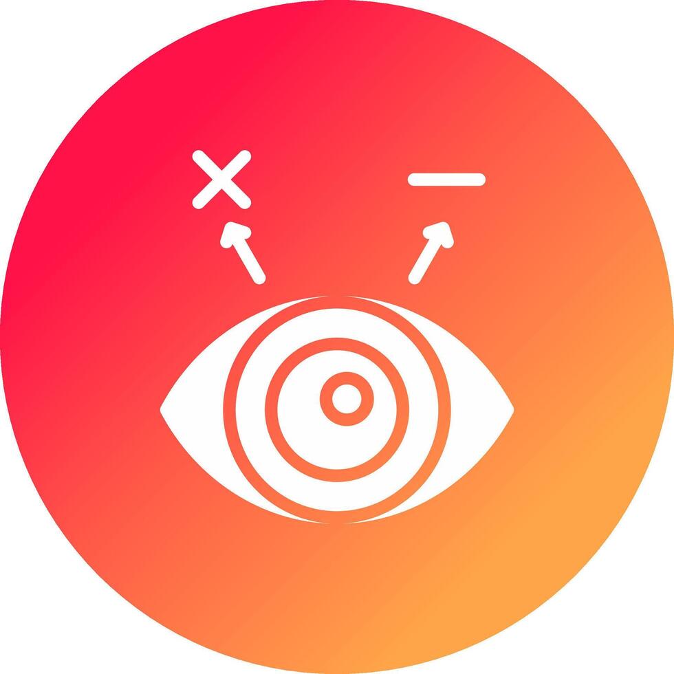 Glyph  blue Circle  Gradient vector