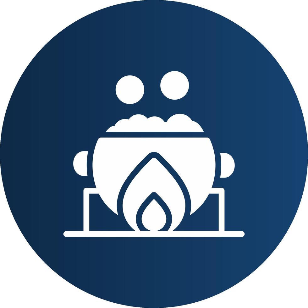 Cauldron Creative Icon Design vector