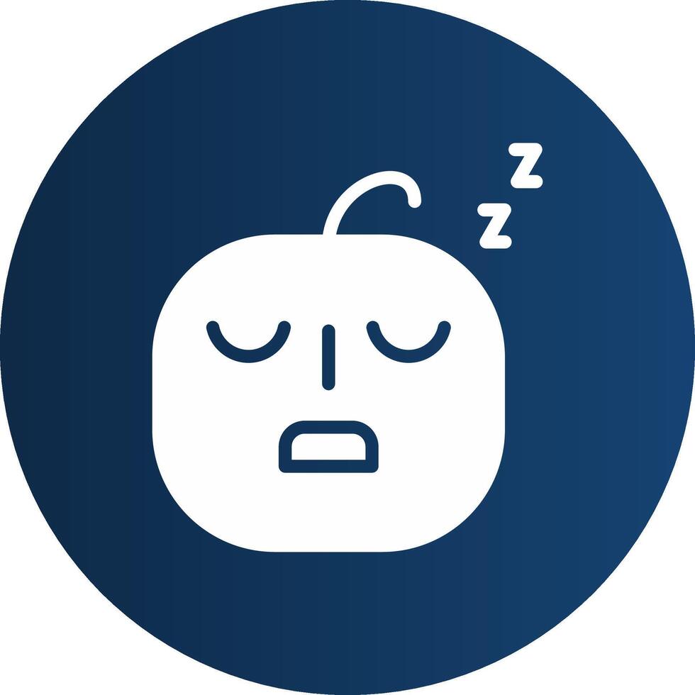 Glyph  blue Circle  Gradient vector