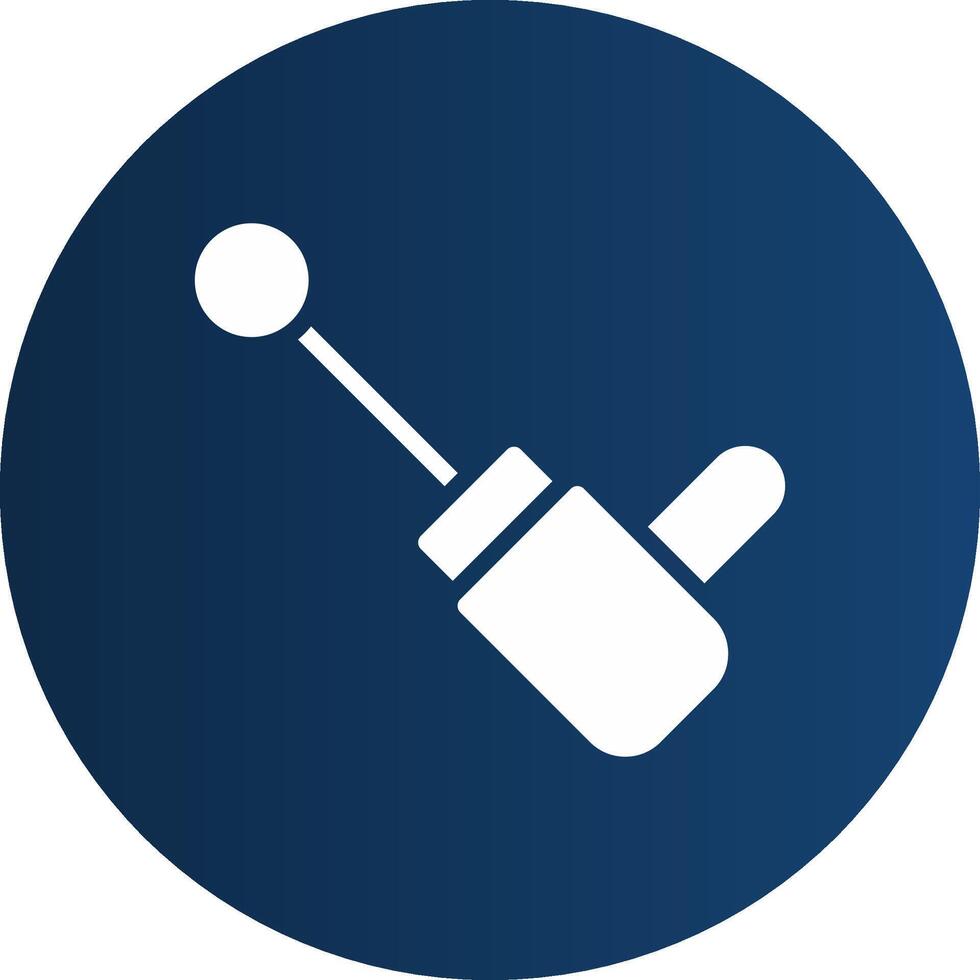 Glyph  blue Circle  Gradient vector