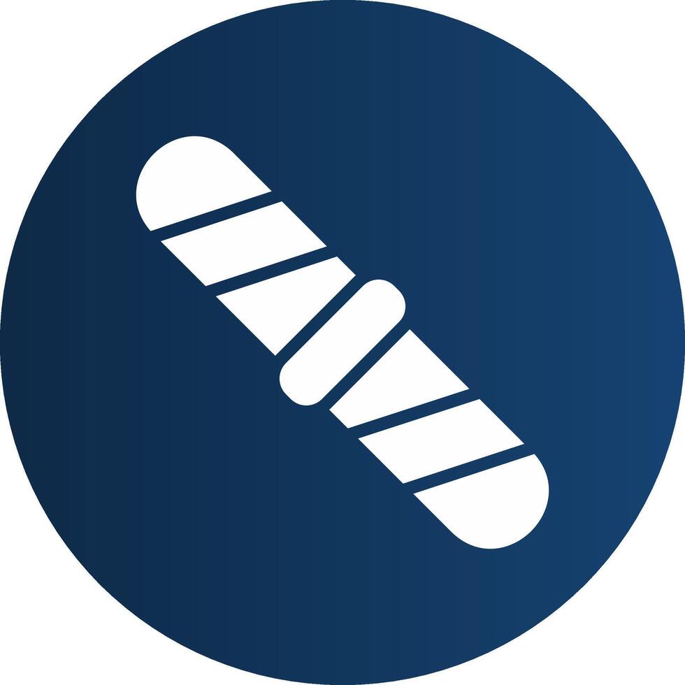 Glyph  blue Circle  Gradient vector