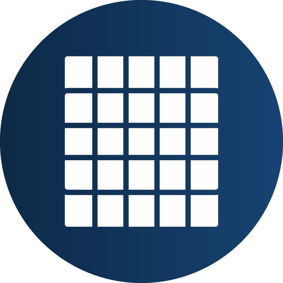 Glyph  blue Circle  Gradient vector