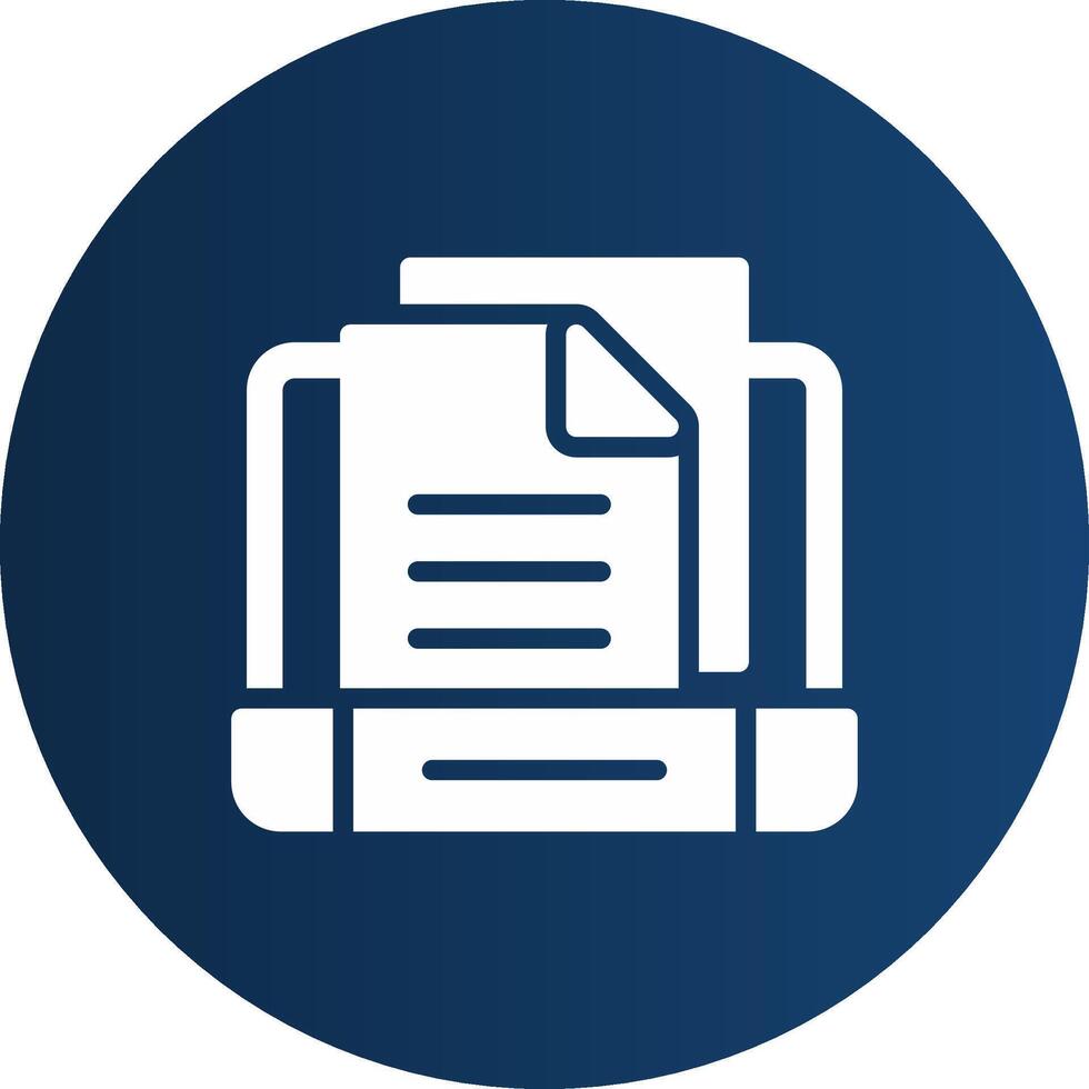 Online Copywriting Creative Icon Design vector