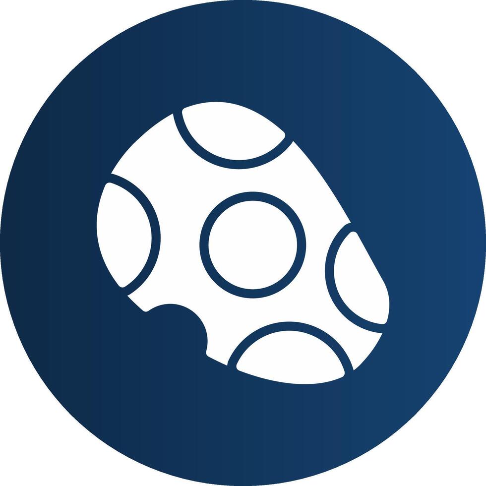 Glyph  blue Circle  Gradient vector