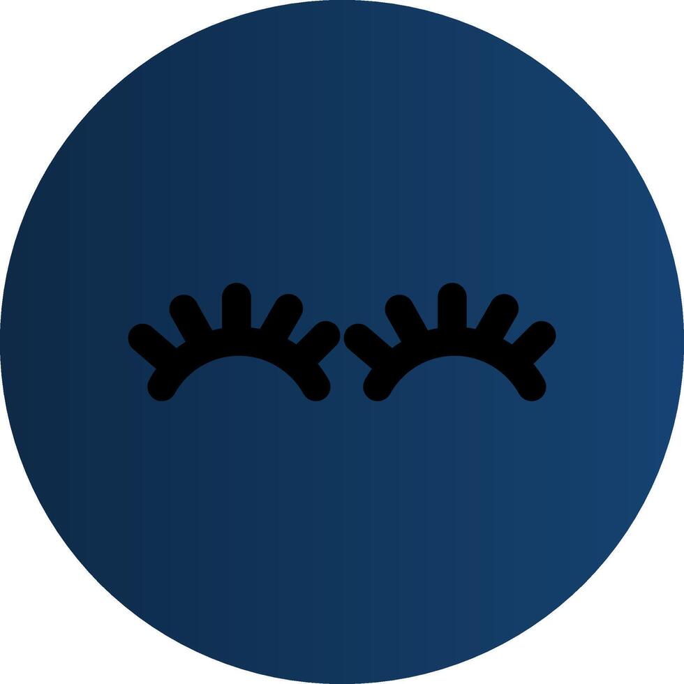 Glyph  blue Circle  Gradient vector