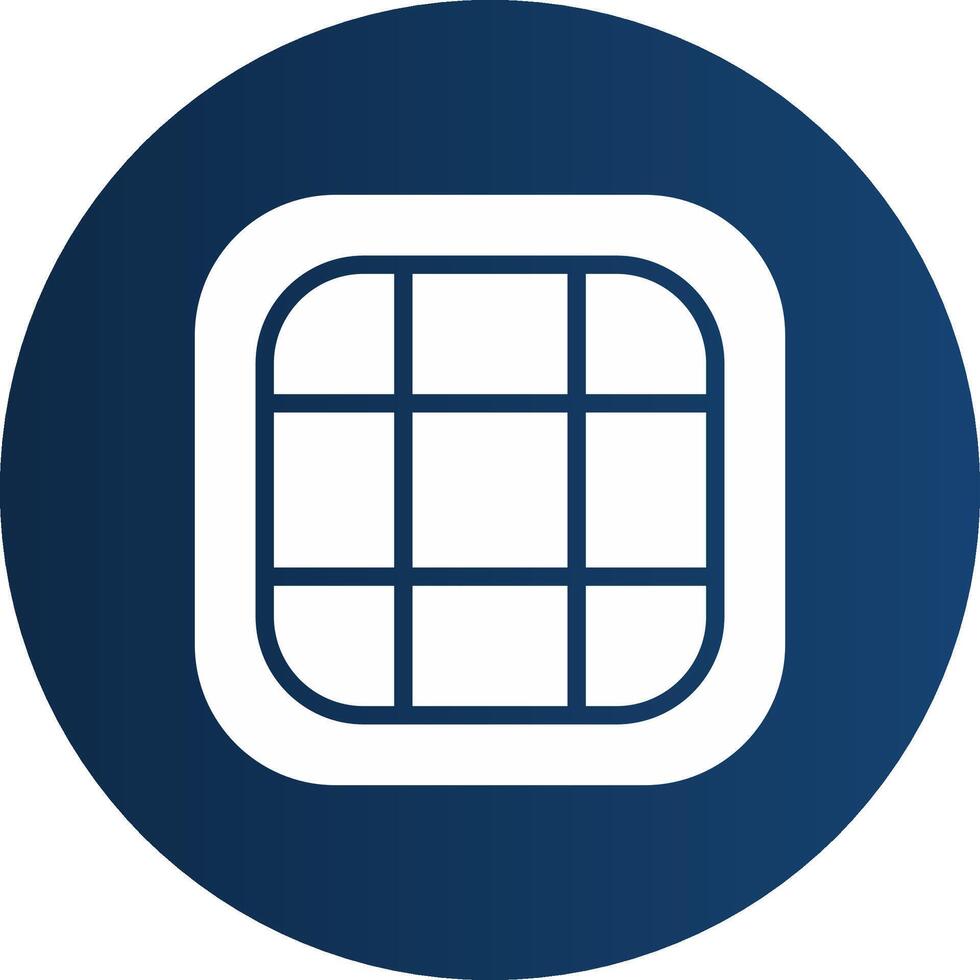 Grid Creative Icon Design vector