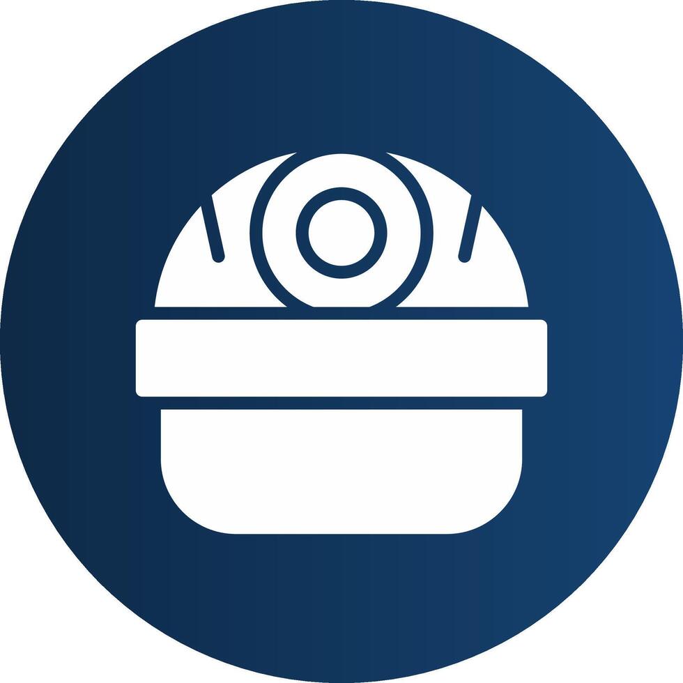 Helmet Creative Icon Design vector