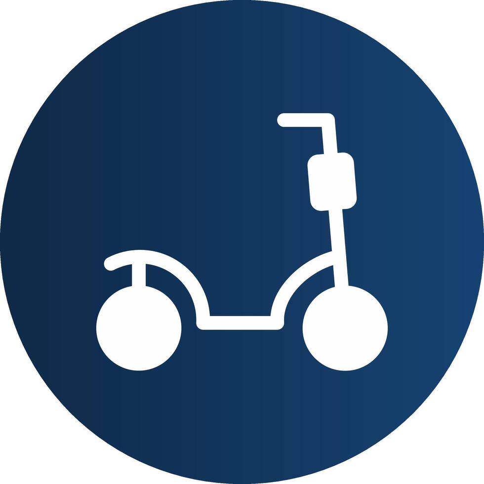 Scooter Creative Icon Design vector