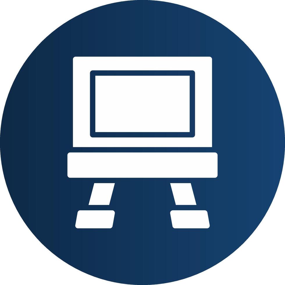 Canvas Creative Icon Design vector