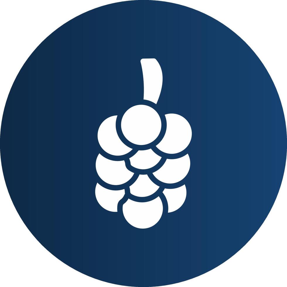 Grapes Creative Icon Design vector