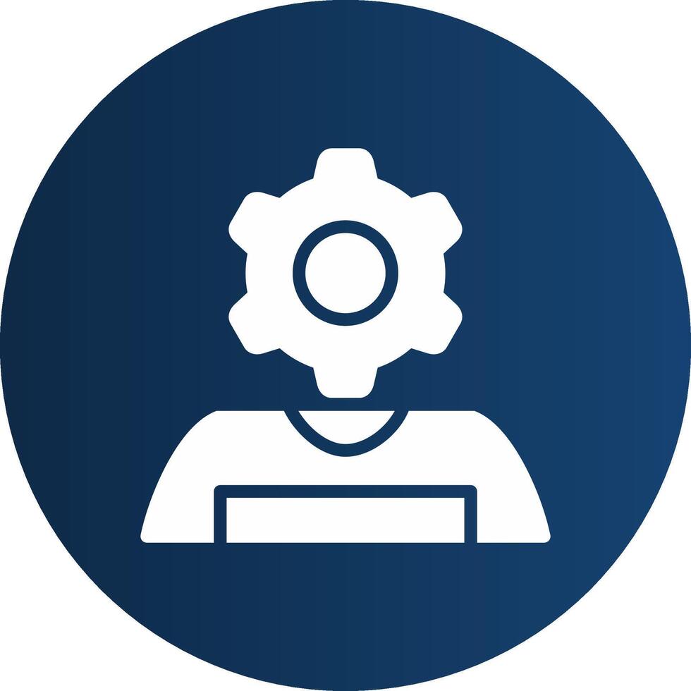 Technical Support Creative Icon Design vector