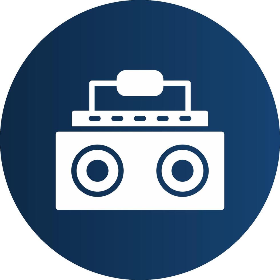 Music Controller Creative Icon Design vector