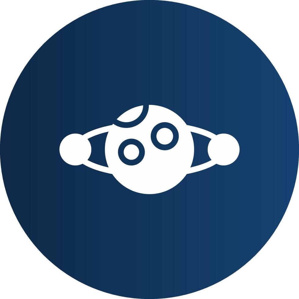 Planet Creative Icon Design vector