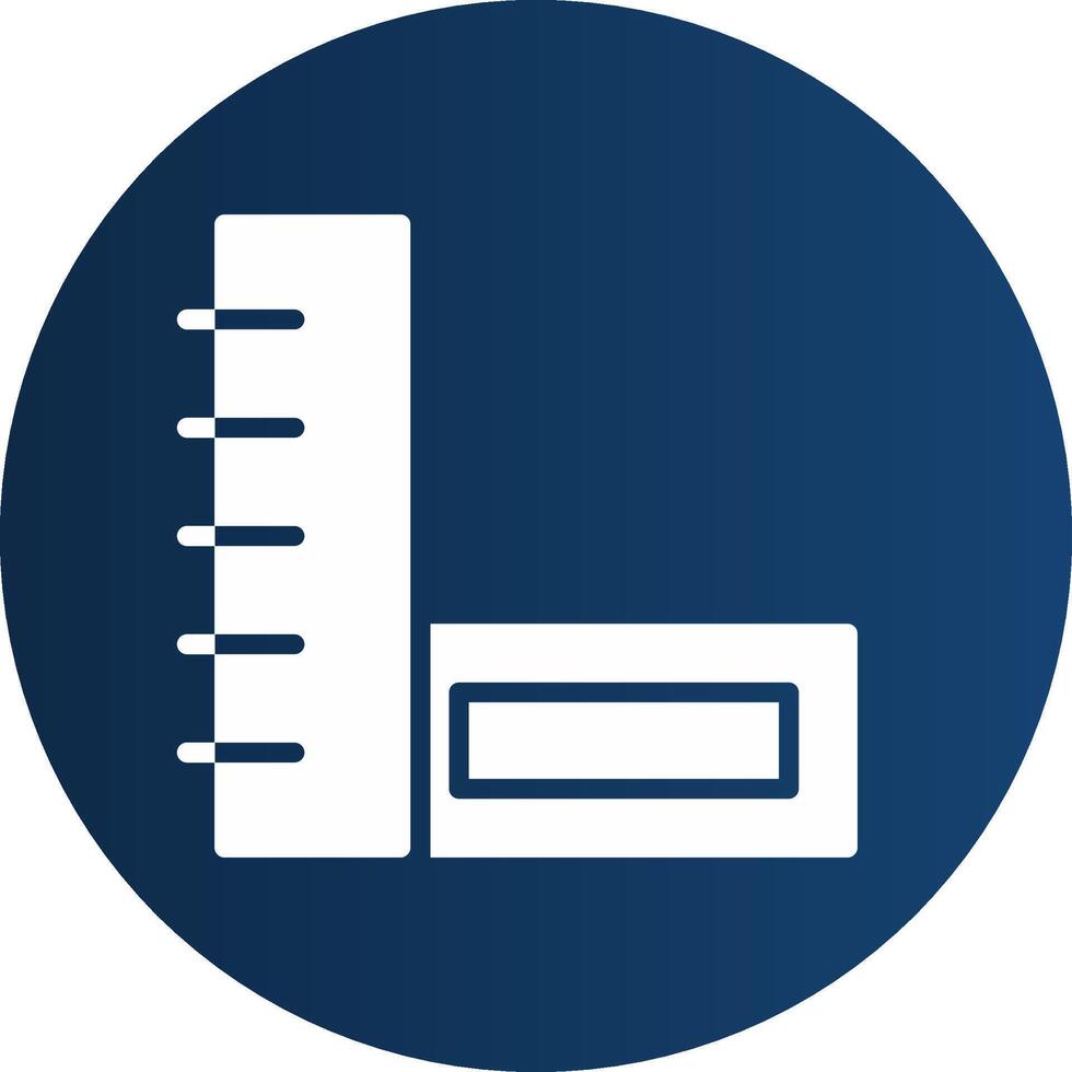 Glyph  blue Circle  Gradient vector