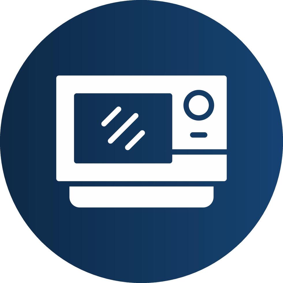 Microwaves Creative Icon Design vector