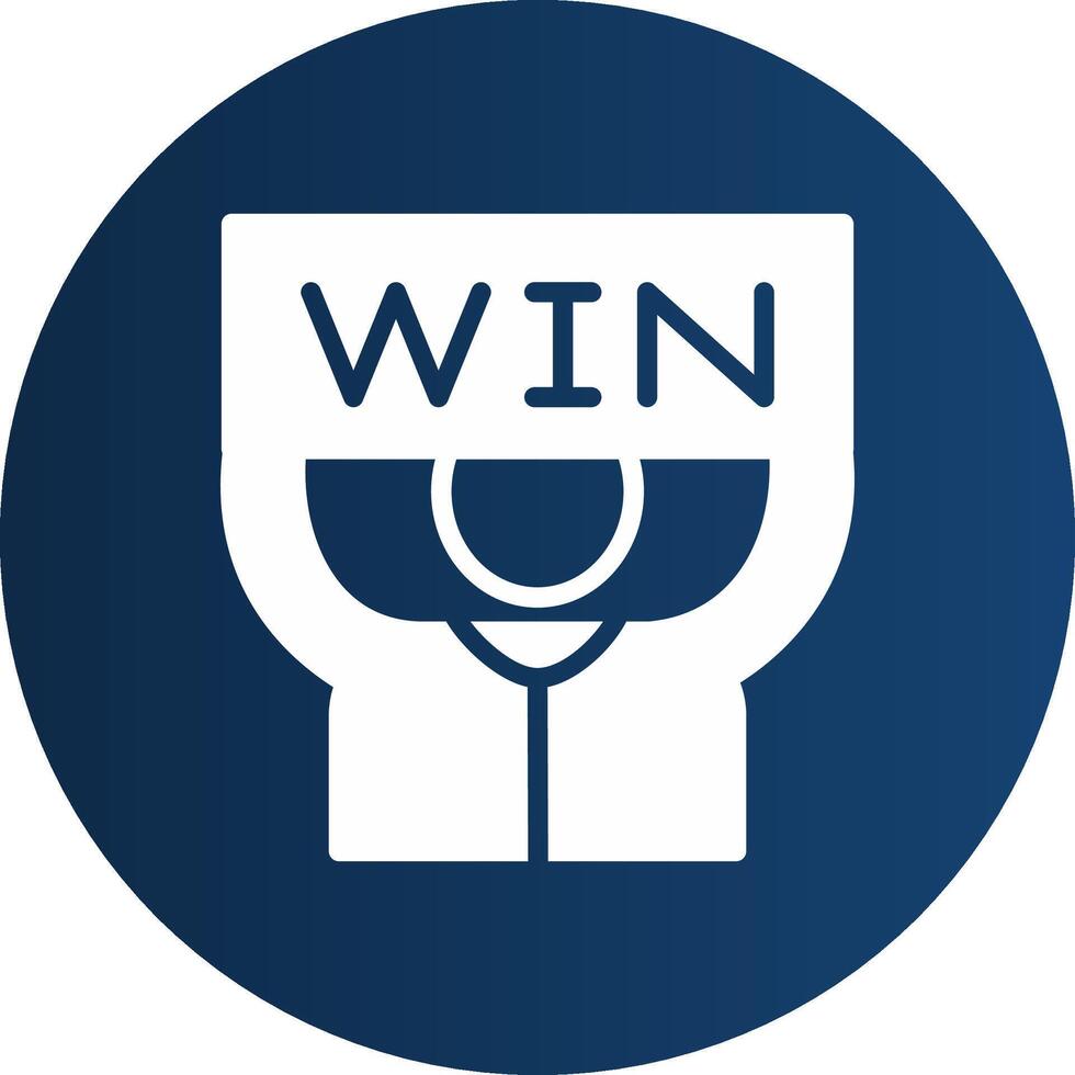 Win Creative Icon Design vector