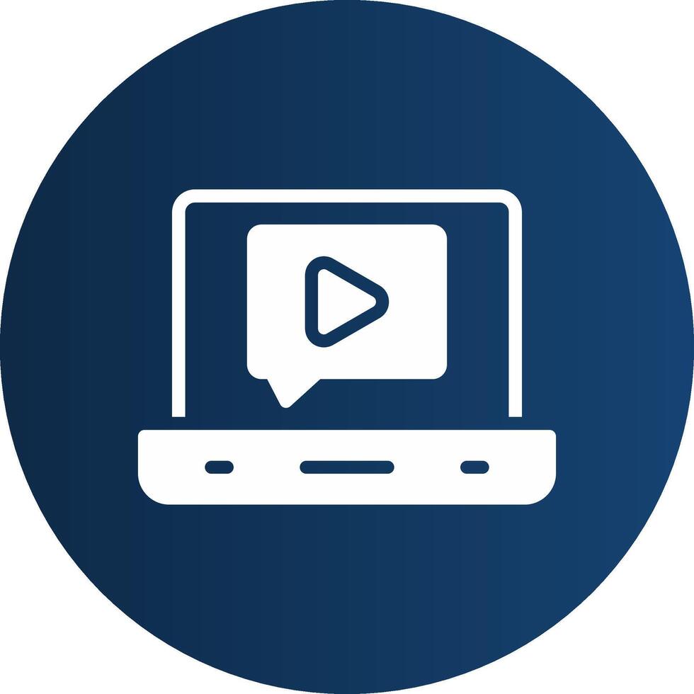 Online Course Creative Icon Design vector