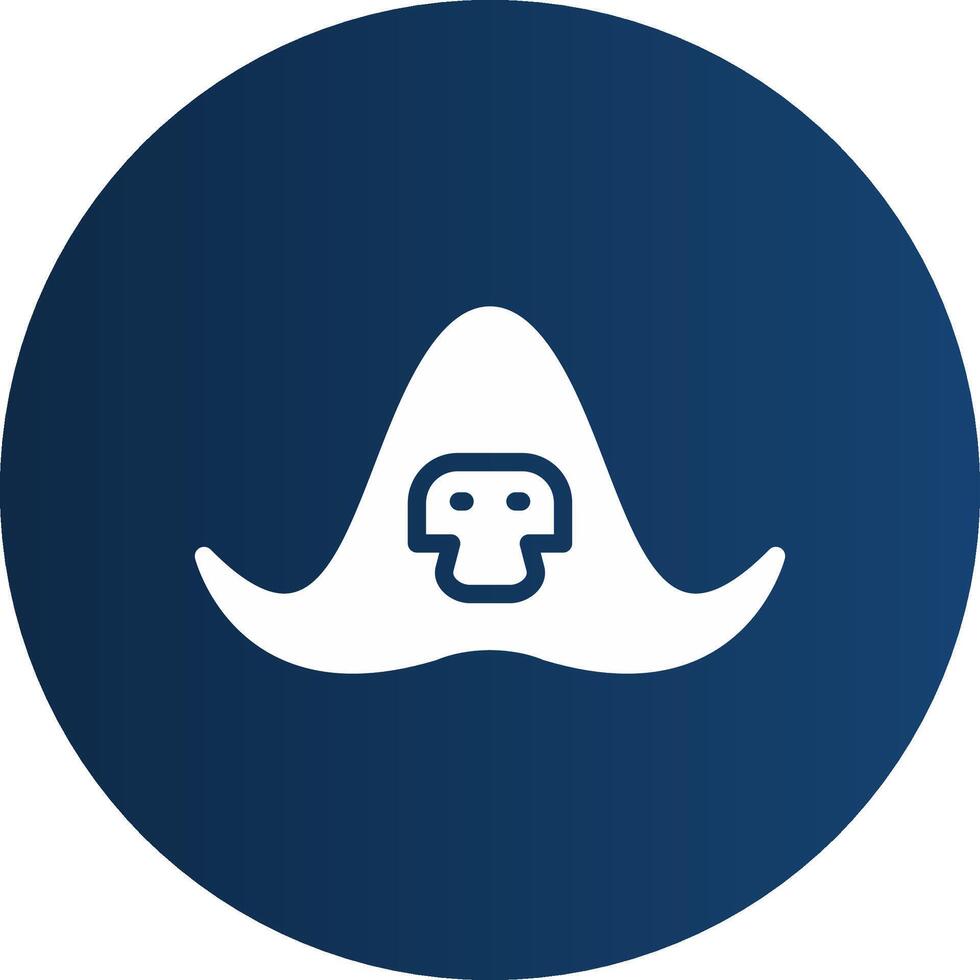 diseño de icono creativo de sombrero vector