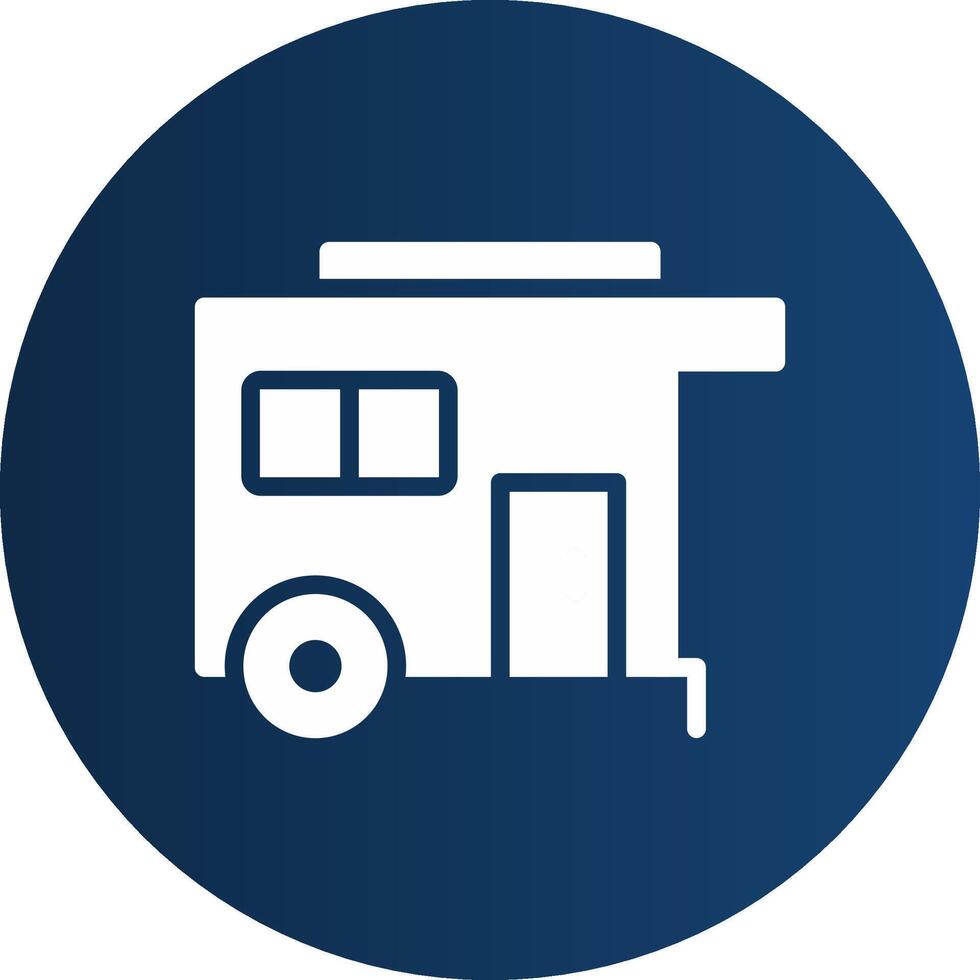 Caravan Creative Icon Design vector