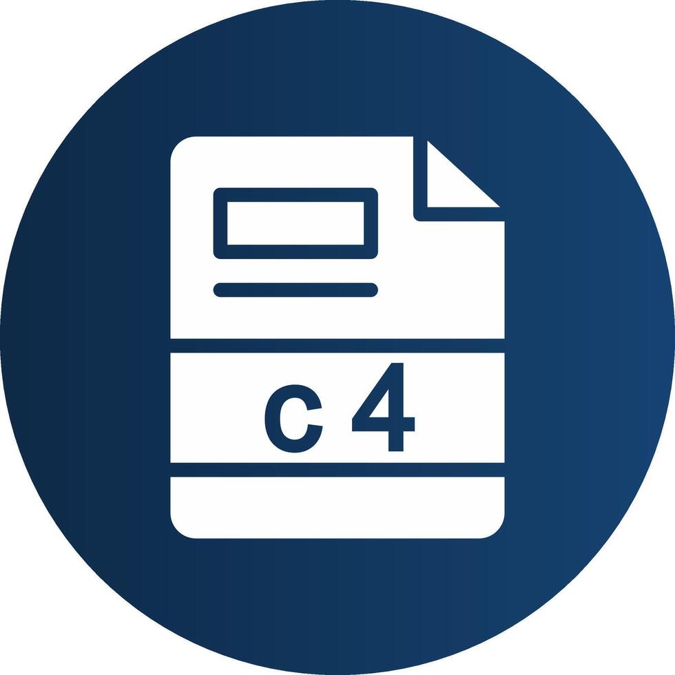 c4 Creative Icon Design vector