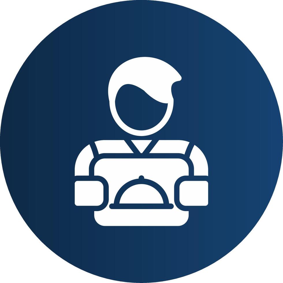 Food Delivery Creative Icon Design vector