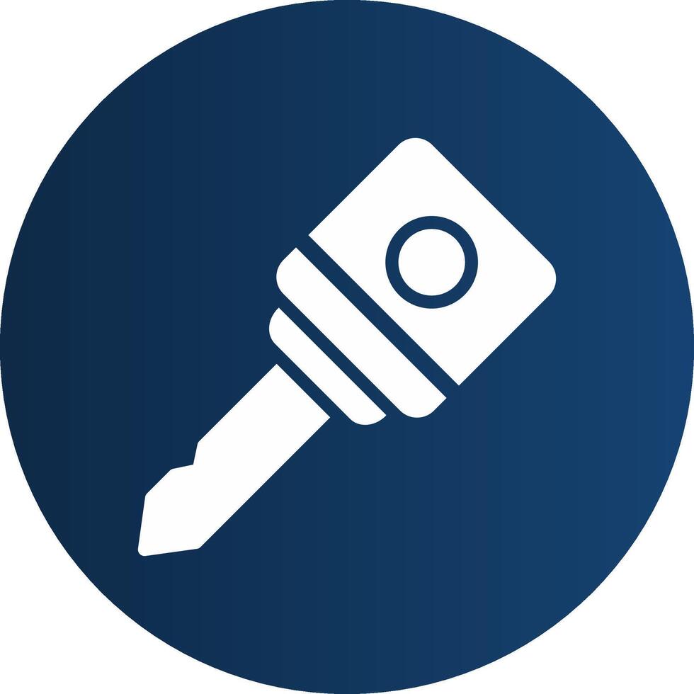 Glyph  blue Circle  Gradient vector