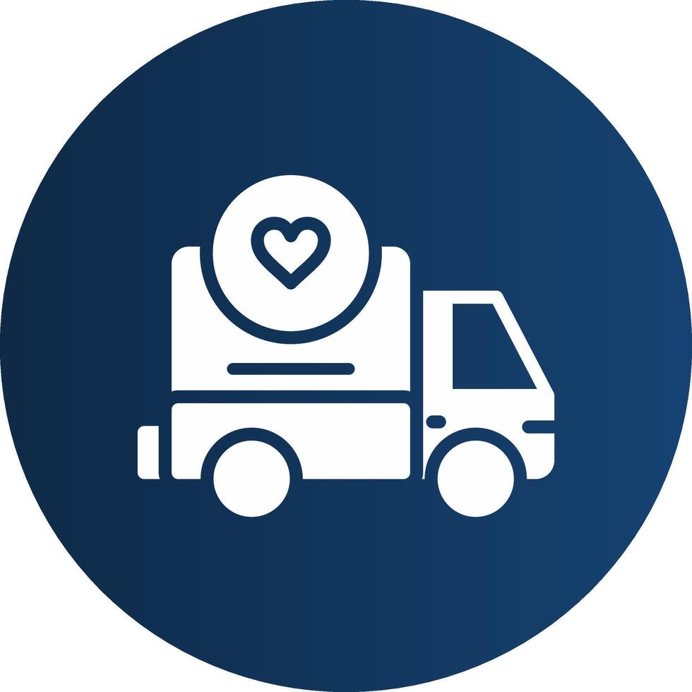 Delivery Creative Icon Design vector