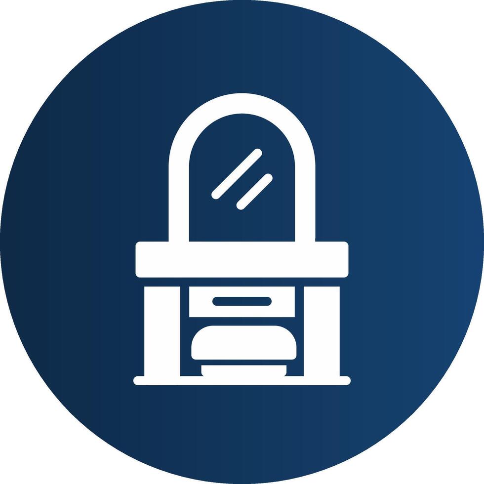 Glyph  blue Circle  Gradient vector
