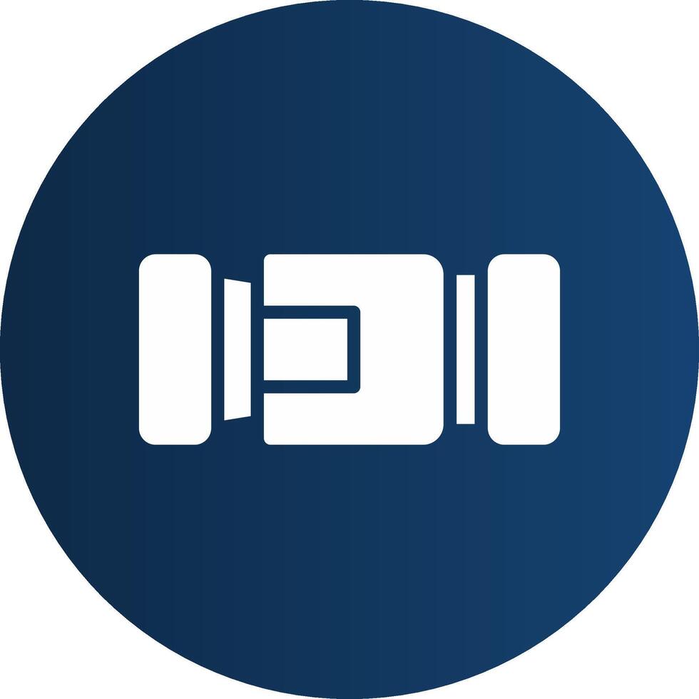 Camera Lens Creative Icon Design vector