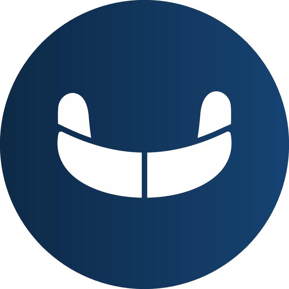 Gum Shield Creative Icon Design vector