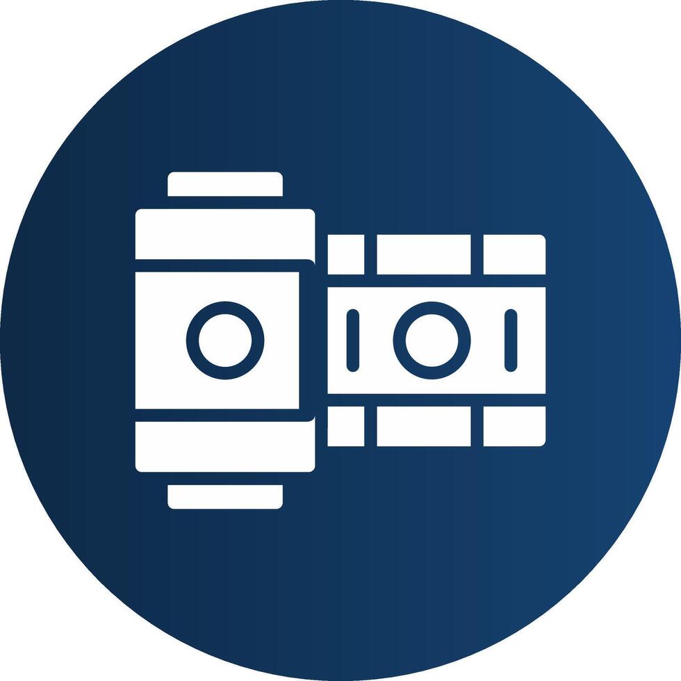 Camera Roll Creative Icon Design vector