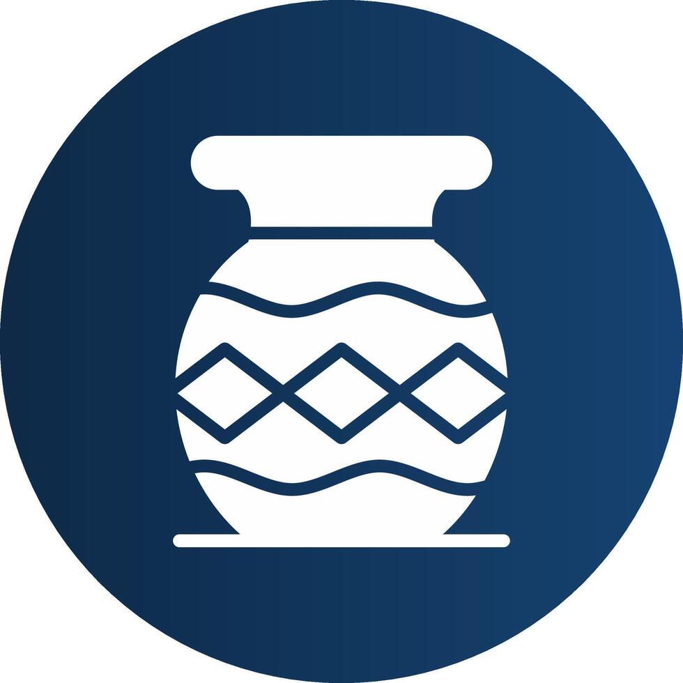 Glyph  blue Circle  Gradient vector
