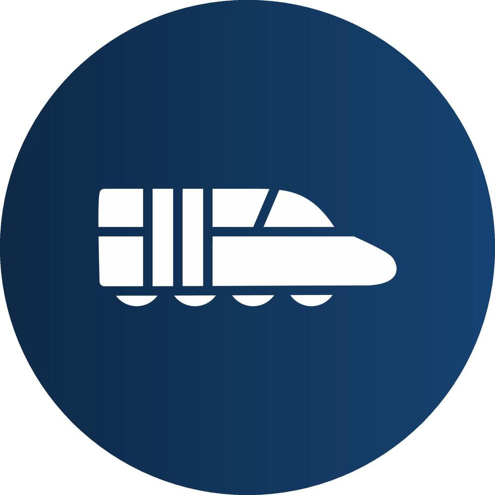 Train Creative Icon Design vector