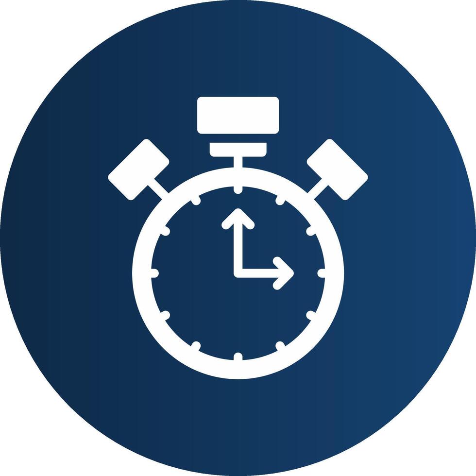 Timer Creative Icon Design vector