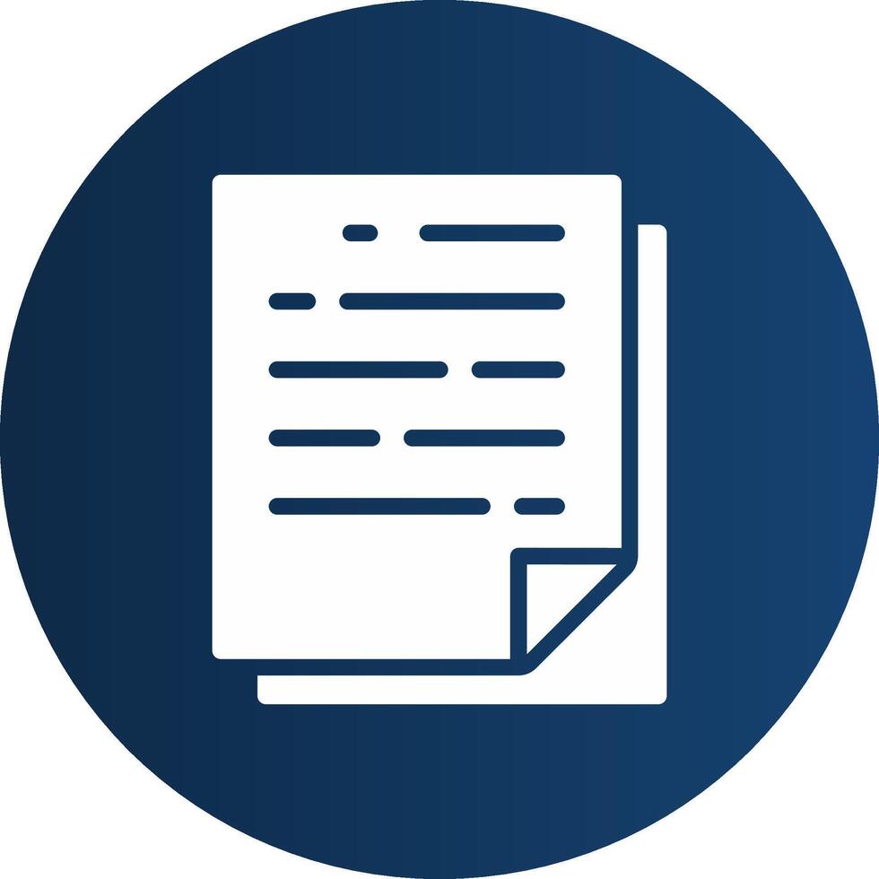 Prescription Creative Icon Design vector