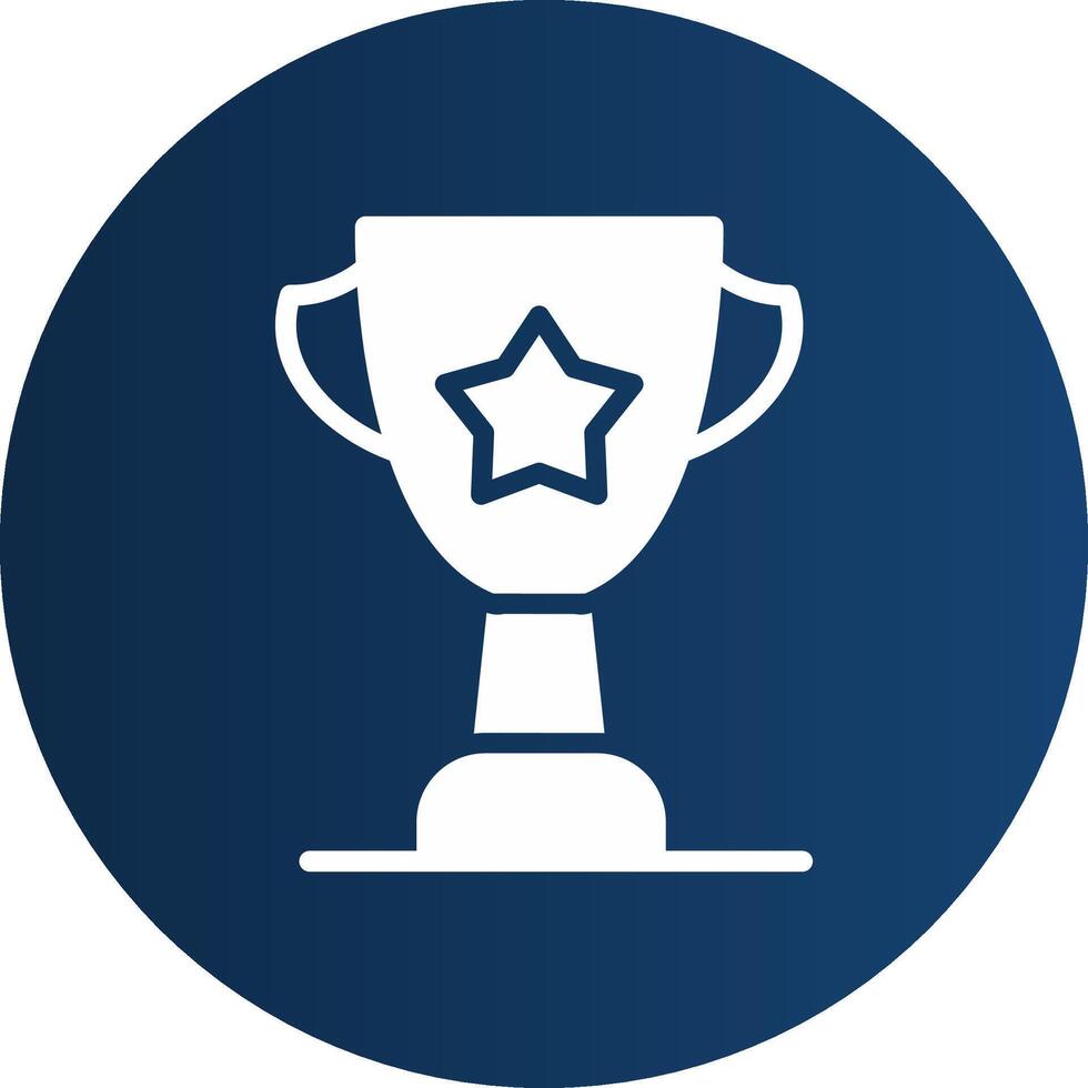 Trophy Creative Icon Design vector