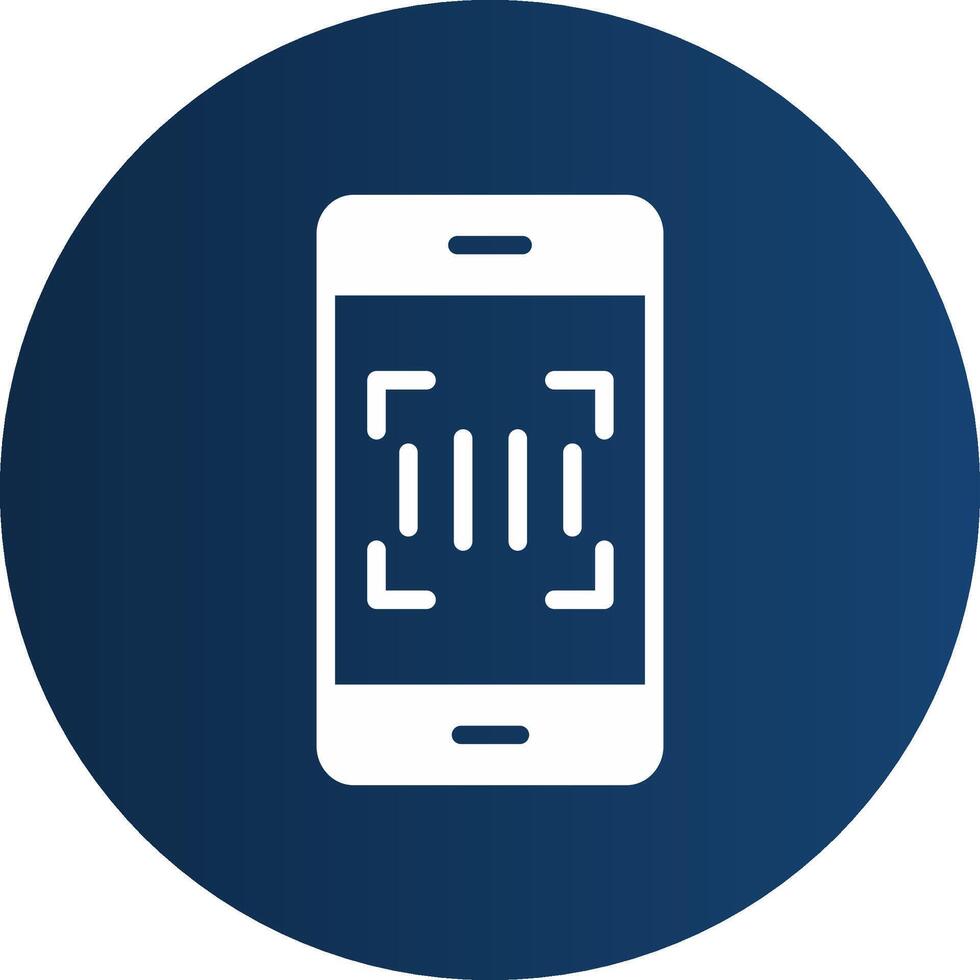 Barcode Creative Icon Design vector